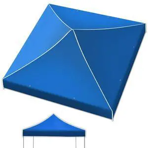 Yardgrow Replacement Canopy for 10'x10' Ez POP UP Tent Instant Gazebo Polyester Cover ONLY(Frame is not Included) (Blue) Yardgrow Replacement Canopy for 10'x10' Ez POP UP Tent Instant Gazebo Polyester Cover ONLY(Frame is not Included) (Blue)
