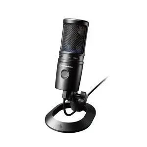 Audio-Technica AT2020USB-X Cardioid Condenser USB Microphone | Cardioid condenser microphone with 24-bit/96 kHz resolution for podcasting, streaming and content creation Audio-Technica AT2020USB-X Cardioid Condenser USB Microphone | Cardioid condenser microphone with 24-bit/96 kHz resolution for podcasting, streaming and content creation