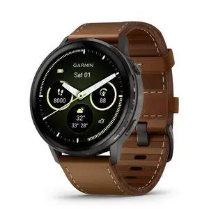 Garmin Venu® 4, Advanced Fitness Smartwatch, 45mm, Brown Leather | 24/7 Health Monitoring, Advanced Sleep Tracking, Health Status, 80+ Preloaded Sports Apps, Built-In Flashlight Garmin Venu® 4, Advanced Fitness Smartwatch, 45mm, Brown Leather | 24/7 Health Monitoring, Advanced Sleep Tracking, Health Status, 80+ Preloaded Sports Apps, Built-In Flashlight