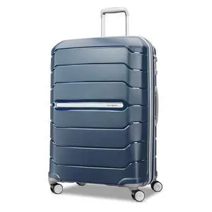 Samsonite Freeform 28-Inch Large Luggage with Dual 360° Spinner Wheels - Checked Suitcase - TSA Lock, Airline-Approved - Lightweight Durable Polypropylene Expandable Hardshell - Navy Samsonite Freeform 28-Inch Large Luggage with Dual 360° Spinner Wheels - Checked Suitcase - TSA Lock, Airline-Approved - Lightweight Durable Polypropylene Expandable Hardshell - Navy
