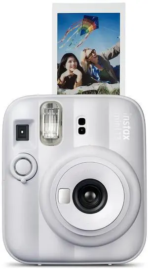 FUJIFILM instax mini 13 Instant Film Camera - Clay White FUJIFILM instax mini 13 Instant Film Camera - Clay White