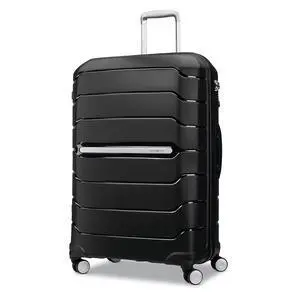 Samsonite Freeform Large Checked Luggage with Dual 360° Spinner Wheels - TSA Lock, Airline-Approved - Lightweight Durable Polypropylene Expandable Hardshell - Black Samsonite Freeform Large Checked Luggage with Dual 360° Spinner Wheels - TSA Lock, Airline-Approved - Lightweight Durable Polypropylene Expandable Hardshell - Black