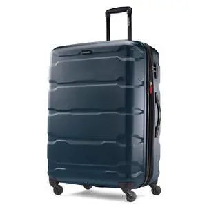 Samsonite Omni PC Hardside Expandable Luggage with Spinner Wheels, Teal, Checked-Large 28-Inch Samsonite Omni PC Hardside Expandable Luggage with Spinner Wheels, Teal, Checked-Large 28-Inch