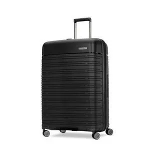 Samsonite Elevation Plus - Large Hardside Luggage - Scratch Resistant Polypropylene Shell, RightHeight Adjustable Handle, Integrated AirTag Holder, TSA Lock, WetPak Compartment - Triple Black Samsonite Elevation Plus - Large Hardside Luggage - Scratch Resistant Polypropylene Shell, RightHeight Adjustable Handle, Integrated AirTag Holder, TSA Lock, WetPak Compartment - Triple Black