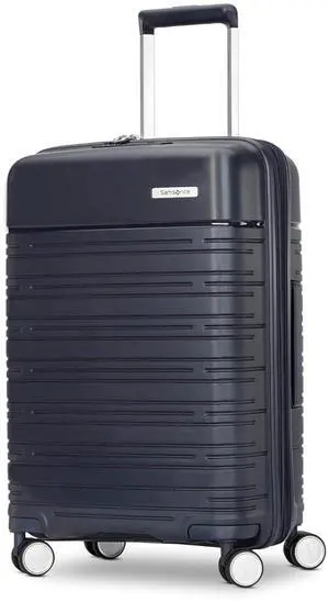 Samsonite Elevation Plus - Carry-On Hardside Luggage - Scratch Resistant Polypropylene Shell, RightHeight Adjustable Handle, Integrated AirTag Holder, TSA Lock, WetPak Compartment - Midnight Blue Samsonite Elevation Plus - Carry-On Hardside Luggage - Scratch Resistant Polypropylene Shell, RightHeight Adjustable Handle, Integrated AirTag Holder, TSA Lock, WetPak Compartment - Midnight Blue