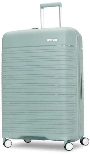 Samsonite Elevation Plus - Large Hardside Luggage - Scratch Resistant Polypropylene Shell, RightHeight Adjustable Handle, Integrated AirTag Holder, TSA Lock, WetPak Compartment - Cypress Green Samsonite Elevation Plus - Large Hardside Luggage - Scratch Resistant Polypropylene Shell, RightHeight Adjustable Handle, Integrated AirTag Holder, TSA Lock, WetPak Compartment - Cypress Green
