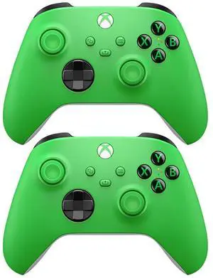 Microsoft Xbox Wireless Velocity Green Gaming Controller EP2-29915 2 Pack Microsoft Xbox Wireless Velocity Green Gaming Controller EP2-29915 2 Pack