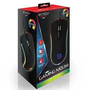 Bytech BYMSWR107BK 3D Light UP Gaming Mouse, Black Bytech BYMSWR107BK 3D Light UP Gaming Mouse, Black