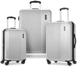 Samsonite Alliance SE Hardside Luggage with Spinner Wheels, Lightweight, 3PC SET (CO/MED/LG) SPINNER, SILVER Samsonite Alliance SE Hardside Luggage with Spinner Wheels, Lightweight, 3PC SET (CO/MED/LG) SPINNER, SILVER