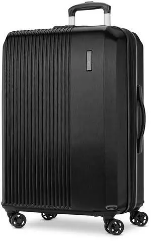 Samsonite Alliance SE Hardside Luggage with Spinner Wheels, Lightweight, LARGE SPINNER, BASS BLACK Samsonite Alliance SE Hardside Luggage with Spinner Wheels, Lightweight, LARGE SPINNER, BASS BLACK
