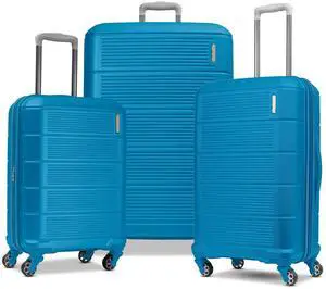 American Tourister Stratum 2.0 Expandable Hardside Luggage with Spinner Wheels, Adriatic Sea, 3-Piece Set (20/24/28) American Tourister Stratum 2.0 Expandable Hardside Luggage with Spinner Wheels, Adriatic Sea, 3-Piece Set (20/24/28)