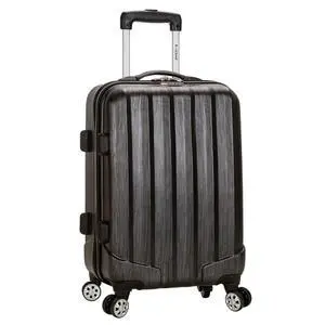 Rockland Melbourne Hardside Expandable Spinner Wheel Luggage, Carry-On 20", Metallic Rockland Melbourne Hardside Expandable Spinner Wheel Luggage, Carry-On 20", Metallic