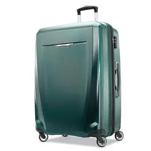 Samsonite Winfield 3 DLX Hardside Expandable Luggage with Spinners, Checked-Large 28-Inch, Emerald Samsonite Winfield 3 DLX Hardside Expandable Luggage with Spinners, Checked-Large 28-Inch, Emerald