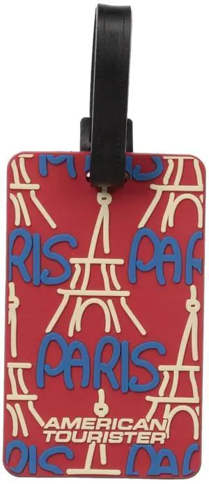 American Tourister Luggage Tag, Paris, One Size American Tourister Luggage Tag, Paris, One Size