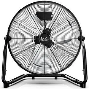 Simple Deluxe Comfort Zone Cradle Floor Fan, 12 Inch 3-Speed High Velocity, 230 Degree Adjustable Tilt, All-Metal, Carry Handle, Rubber Feet,Ideal for Home, Bedroom & Office, Black Simple Deluxe Comfort Zone Cradle Floor Fan, 12 Inch 3-Speed High Velocity, 230 Degree Adjustable Tilt, All-Metal, Carry Handle, Rubber Feet,Ideal for Home, Bedroom & Office, Black