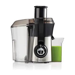 Hamilton Beach Centrifugal Juicer Machine With Big Mouth 3 Feed Chute | 800 Watt Motor Juices Whole Fruit And Vegetables | Easy to Clean BPA Free Dishwasher Safe Parts | Stainless Steel Hamilton Beach Centrifugal Juicer Machine With Big Mouth 3 Feed Chute | 800 Watt Motor Juices Whole Fruit And Vegetables | Easy to Clean BPA Free Dishwasher Safe Parts | Stainless Steel