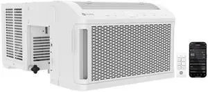 GE Profile ClearView Window Air Conditioner Unit, 8,300 BTU, Energy Efficient Cooling up to 350 sq ft., Ultra Quiet, SMART Home Capable, Includes Remote, White GE Profile ClearView Window Air Conditioner Unit, 8,300 BTU, Energy Efficient Cooling up to 350 sq ft., Ultra Quiet, SMART Home Capable, Includes Remote, White