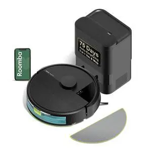 iRobot Roomba 104 2in1 Vacuum & Mop Robot - Self-Empties for 75 Days, Intense Power-Lifting Suction, Vacuums All Floors, Ideal for Pet Hair, LiDAR Smart Navigation Mapping, Mops Hard Floors iRobot Roomba 104 2in1 Vacuum & Mop Robot - Self-Empties for 75 Days, Intense Power-Lifting Suction, Vacuums All Floors, Ideal for Pet Hair, LiDAR Smart Navigation Mapping, Mops Hard Floors