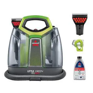 BISSELL Little Green Proheat Portable Deep Cleaner/Spot Cleaner and Car/Auto Detailer with self-Cleaning HydroRinse Tool for Carpet and Upholstery, 2513E BISSELL Little Green Proheat Portable Deep Cleaner/Spot Cleaner and Car/Auto Detailer with self-Cleaning HydroRinse Tool for Carpet and Upholstery, 2513E