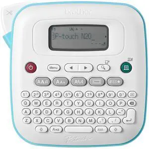 Brother P-Touch PT-N20 Personal Desktop Label Maker, Portable, Handheld and Prints, P-Touch Btag ~½ (12mm) Wide Color Personalized Label Tapes Brother P-Touch PT-N20 Personal Desktop Label Maker, Portable, Handheld and Prints, P-Touch Btag ~½ (12mm) Wide Color Personalized Label Tapes
