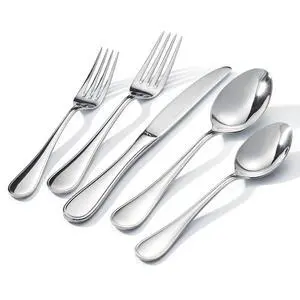 18/10 Stainless Steel Silverware Set for 12, 60 Piece Teardrop Flatware Set | KINGSTONE Heavy Cutlery Set, Mirror Polished Knives Forks and Spoons Utensils, Dishwasher Safe for Home Kitchen Wedding 18/10 Stainless Steel Silverware Set for 12, 60 Piece Teardrop Flatware Set | KINGSTONE Heavy Cutlery Set, Mirror Polished Knives Forks and Spoons Utensils, Dishwasher Safe for Home Kitchen Wedding