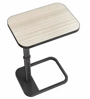 Driftwood Grey TV Tray Table, Adjustable Height & Rounded Metal Corners, Snack Table for Couch, Sofa, Bed, Chair, Living Room, C Shaped End Side Table for Eating, Dinner or Laptop, Small Spaces Driftwood Grey TV Tray Table, Adjustable Height & Rounded Metal Corners, Snack Table for Couch, Sofa, Bed, Chair, Living Room, C Shaped End Side Table for Eating, Dinner or Laptop, Small Spaces