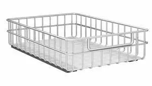 Pull out Cabinet Organizer, Stainless Steel 1-Pack (13.8"W x 21"D) Full-Extension Slide out Drawer, Adhesive Roll out Can Spice Storage Basket Shelf Rack for Pantry, Kitchen, Bathroom, Home Closet Pull out Cabinet Organizer, Stainless Steel 1-Pack (13.8"W x 21"D) Full-Extension Slide out Drawer, Adhesive Roll out Can Spice Storage Basket Shelf Rack for Pantry, Kitchen, Bathroom, Home Closet