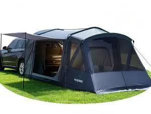 WildFinder 5-9 Person SUV Tent, Screen Porch and Awning, 14.1x9.2x6.9 FT | PU3000 Waterproof, UPF 50 Sun Protection, Can Be Independently Set Up, Portable Storage Bag Included, Fits Jeep And Truck WildFinder 5-9 Person SUV Tent, Screen Porch and Awning, 14.1x9.2x6.9 FT | PU3000 Waterproof, UPF 50 Sun Protection, Can Be Independently Set Up, Portable Storage Bag Included, Fits Jeep And Truck