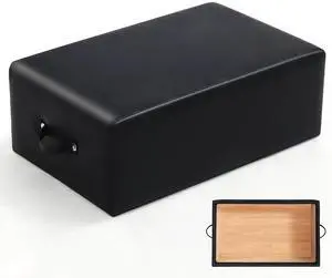 Murago Pilates Box, Pilates Reformer Box, Black | Vegan Leather Cover, Foam Padding with Wood Frame, for Home or Studio Workout Murago Pilates Box, Pilates Reformer Box, Black | Vegan Leather Cover, Foam Padding with Wood Frame, for Home or Studio Workout