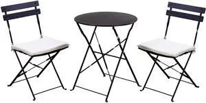 Grand patio 3pc Bistro Set (Black) Grand patio 3pc Bistro Set (Black)