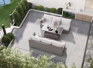 Grand patio 5 Pieces Wicker Modular Sectional Sofa Set, All-Weather Wicker Patio Furniture Sets with Coffee Dining Table,Adjustable Slat Lift Top for Livingroom Backyard(Greige) Grand patio 5 Pieces Wicker Modular Sectional Sofa Set, All-Weather Wicker Patio Furniture Sets with Coffee Dining Table,Adjustable Slat Lift Top for Livingroom Backyard(Greige)