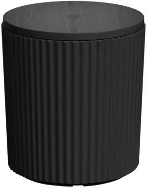 JEAREY Outdoor Side Table, Umbrella Base, Ice Bucket, Storage Box, Black | Patio Table with Umbrella Hole, Fits 1.3"-1.9" Pole, Easy Assembly JEAREY Outdoor Side Table, Umbrella Base, Ice Bucket, Storage Box, Black | Patio Table with Umbrella Hole, Fits 1.3"-1.9" Pole, Easy Assembly