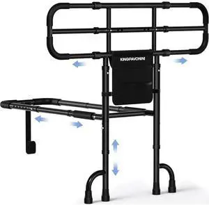 KingPavonini Bed Rail with Ultra-Wide Extendable Handle, 400 LB, Model GL05 | ASTM-Approved, Bed Rails for Elderly Adults Safety, 4-Point Dual Support, Tool-Free Bed Rails for Seniors & Post Surgery KingPavonini Bed Rail with Ultra-Wide Extendable Handle, 400 LB, Model GL05 | ASTM-Approved, Bed Rails for Elderly Adults Safety, 4-Point Dual Support, Tool-Free Bed Rails for Seniors & Post Surgery