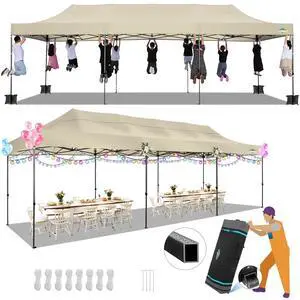 10x30 Heavy Duty Pop up Canopy Tent with Sidewalls Commercial Tent 10x30 Heavy Duty Pop up Canopy Tent with Sidewalls Commercial Tent