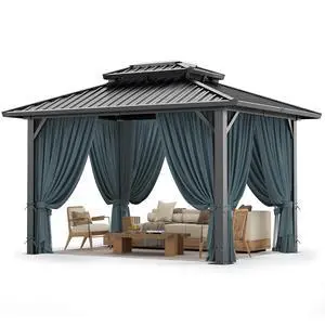 8x8 FT Outdoor Canopy Tent,Dark Green 8x8 FT Outdoor Canopy Tent,Dark Green