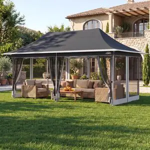 12x20 Pop up Canopy Tent Gazebo, Party Tents for Parties 12x20 Pop up Canopy Tent Gazebo, Party Tents for Parties