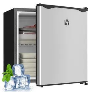 Mini Freezer Countertop Compact Upright Freezer 1.1 Cu.Ft Silver | Removable Shelves, Reversible Door, Tabletop, Home, Dorm, Apartment, Office Mini Freezer Countertop Compact Upright Freezer 1.1 Cu.Ft Silver | Removable Shelves, Reversible Door, Tabletop, Home, Dorm, Apartment, Office