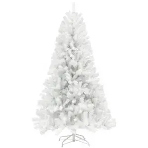 9ft Tall Artificial Christmas Tree Unlit Auto Open White | Xmas Tree, 2132 Branch Tips, Open Steel, Holiday Decor, for Home Office 9ft Tall Artificial Christmas Tree Unlit Auto Open White | Xmas Tree, 2132 Branch Tips, Open Steel, Holiday Decor, for Home Office