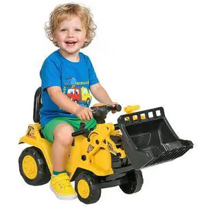 Ride On Excavator Ride On Bulldozer with Horn, Under Seat Storage | Kids Bulldozer Pull Cart, Sit and Scoot, Pretend Play Toy Construction Car, Ages 18-48 Months Ride On Excavator Ride On Bulldozer with Horn, Under Seat Storage | Kids Bulldozer Pull Cart, Sit and Scoot, Pretend Play Toy Construction Car, Ages 18-48 Months