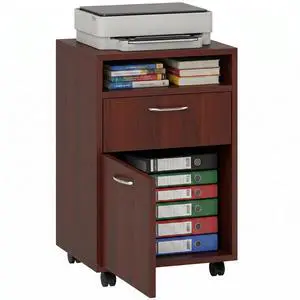 Mobile Storage Cabinet Organizer, Bathroom Drawer Cabinet, Brown | Printer Stand, Castors Mobile Storage Cabinet Organizer, Bathroom Drawer Cabinet, Brown | Printer Stand, Castors