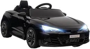 Licensed Audi RS e-tron GT 12V Ride On Car Truck for Kids Black | Electric Car Ride On Vehicle, w/Parent Remote Control, Music, Lights, for Toddlers Licensed Audi RS e-tron GT 12V Ride On Car Truck for Kids Black | Electric Car Ride On Vehicle, w/Parent Remote Control, Music, Lights, for Toddlers