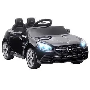 Mercedes SLC 300 Licensed 12V Ride On Car for Kids for 3-6 Y Black | Remote Control, 2 Speeds, Battery Powered Kids Electric Car, Music, Lights, Suspension Mercedes SLC 300 Licensed 12V Ride On Car for Kids for 3-6 Y Black | Remote Control, 2 Speeds, Battery Powered Kids Electric Car, Music, Lights, Suspension