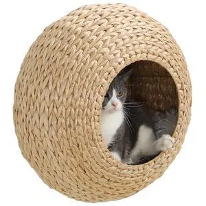 PawHut Cat Wall Furniture Cat Wall Shelf for Indoor Cats Natural Wood | Cat Condo with Washable Cushion, for Kittens PawHut Cat Wall Furniture Cat Wall Shelf for Indoor Cats Natural Wood | Cat Condo with Washable Cushion, for Kittens