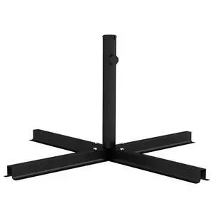 Outdoor Universal Cross Brace Stand for Patio Umbrella, Black | Cross Umbrella Base, for Large Market or Small Offset Types Outdoor Universal Cross Brace Stand for Patio Umbrella, Black | Cross Umbrella Base, for Large Market or Small Offset Types