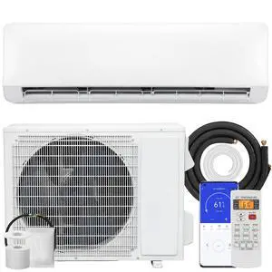 24000 BTU Mini Split AC/Heating System, 22 SEER2 230V Heat Pump WiFi | Inverter, Works with Alexa, Energy Efficient, Ductless Air Conditioner, Cools 1500 Sq. Ft., Complete Installation Kit 24000 BTU Mini Split AC/Heating System, 22 SEER2 230V Heat Pump WiFi | Inverter, Works with Alexa, Energy Efficient, Ductless Air Conditioner, Cools 1500 Sq. Ft., Complete Installation Kit