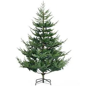 6 Foot Artificial Christmas Tree, Nordic Pine, Green | Hinged Xmas Tree, 795 Realistic Branches, Wide Steel Base, Auto Open 6 Foot Artificial Christmas Tree, Nordic Pine, Green | Hinged Xmas Tree, 795 Realistic Branches, Wide Steel Base, Auto Open