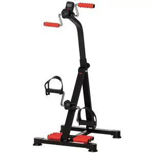 Pedal Exerciser for Seniors, Height-Adjustable with LCD Display | Hand Arm Knee and Leg Exercise Machine, Foot Massage Roller Pedal Exerciser for Seniors, Height-Adjustable with LCD Display | Hand Arm Knee and Leg Exercise Machine, Foot Massage Roller