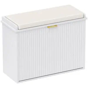 Narrow Shoe Bench with Padded Cushion 24.4x10.2x18.7 Inches White | Shoe Storage Cabinet, Flip-Drawer, Adjustable Shelf, Small Entryway Bench, Holds up to 265lb Narrow Shoe Bench with Padded Cushion 24.4x10.2x18.7 Inches White | Shoe Storage Cabinet, Flip-Drawer, Adjustable Shelf, Small Entryway Bench, Holds up to 265lb