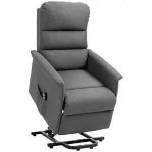 Power Lift Recliner Chair for Elderly, Easy Assembly, Gray Power Lift Recliner Chair for Elderly, Easy Assembly, Gray