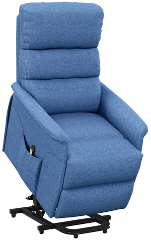 Power Lift Recliner Chair for Elderly, Easy Assembly, Fabric Lift Chair for Adults, Recliner Sofa with Remote Control, Side Pockets for Living Room, Blue Power Lift Recliner Chair for Elderly, Easy Assembly, Fabric Lift Chair for Adults, Recliner Sofa with Remote Control, Side Pockets for Living Room, Blue